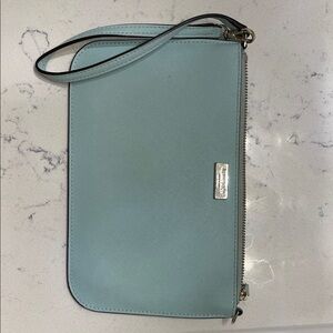 Kate spade Aqua Wristlet